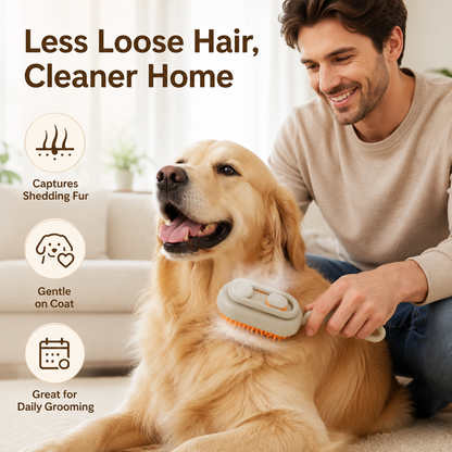 3-in-1 Pet Hair Removal Brush