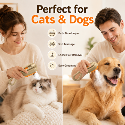 3-in-1 Pet Hair Removal Brush