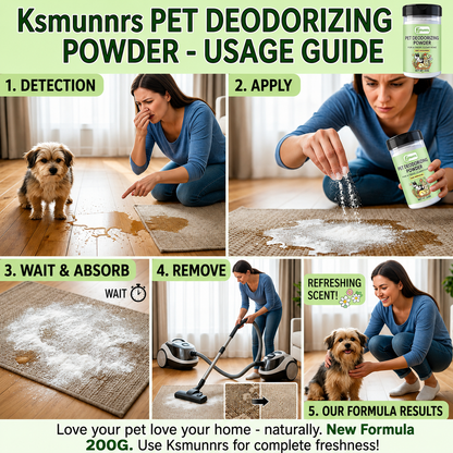 Pet Mat Deodorizer Powder