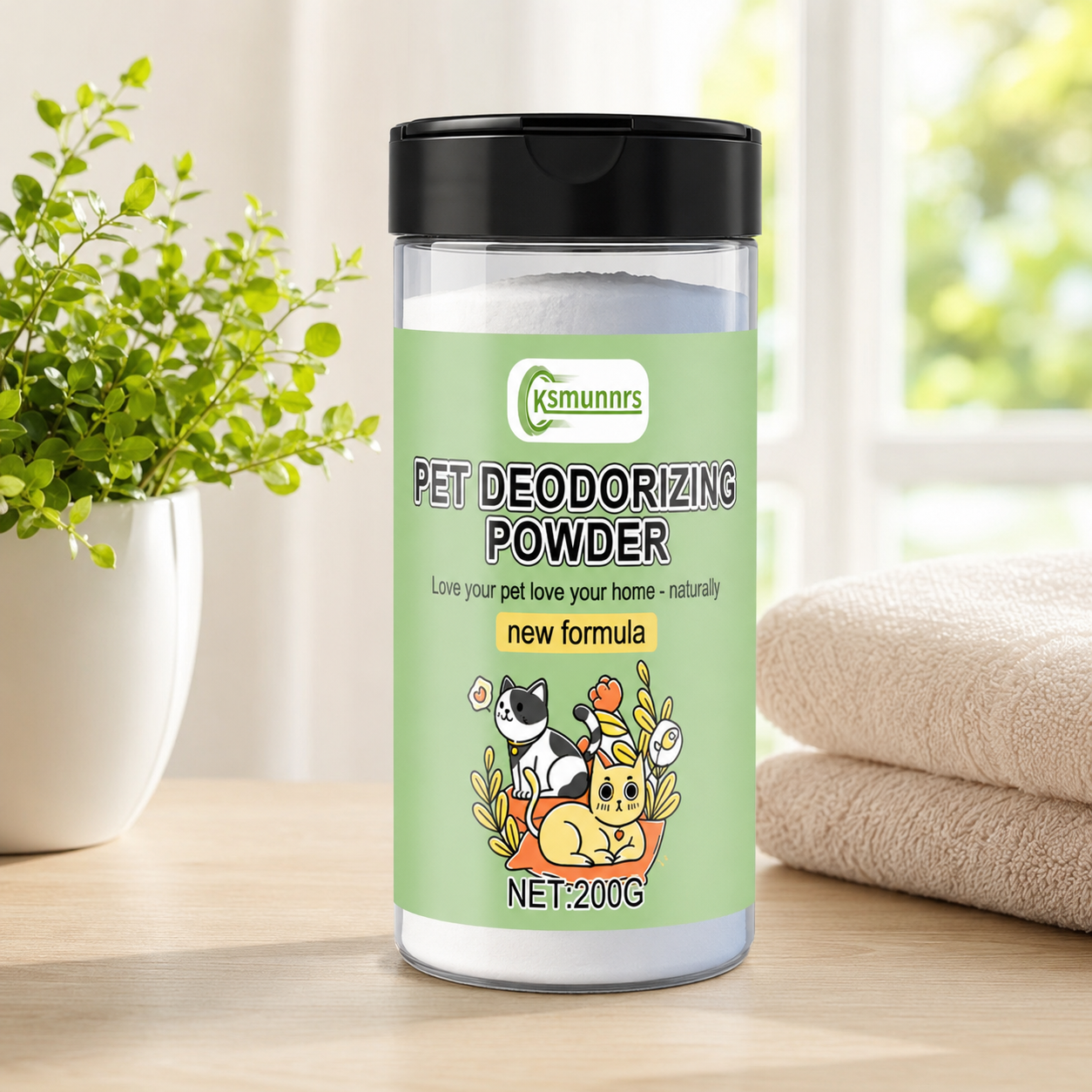 Pet Mat Deodorizer Powder